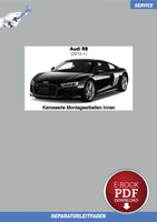 PDF Audi R8 (2015 >) Reparaturanleitung Karosserie Montagearbeiten Innen