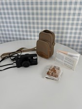 Canon Sure Shot Mega Zoom 76 38MM Point Shoot Film Camera With Case - Untested
