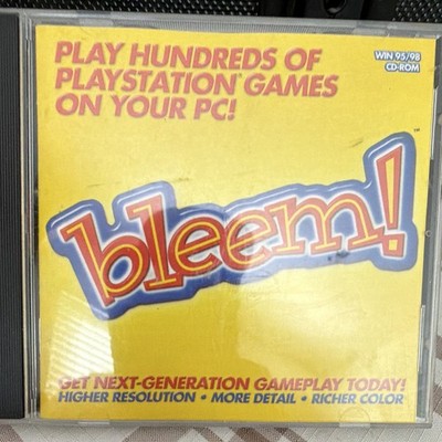 Bleem! PlayStation Emulator PC Software CD-ROM for Windows 95/98 (English)