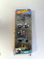 Hot Wheels Tooned 5-Pack 1:64 Diecast Cars Sealed (Silverado, Camaro Z28 +More)