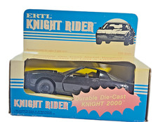Vintage Ertl 1401 Knight Rider KITT Knight 2000 1/25 Black Diecast Pontiac Boxed