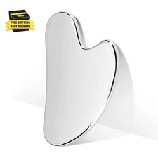 Stainless Steel Gua Sha - Metal Gua Sha, Gua Sha Facial Tools Stainless Steel, F