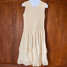 Red Valentino Lace Dress Off White