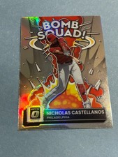2022 Optic - Nicholas Castellanos #BS-10 Bomb Squad Silver Prizm