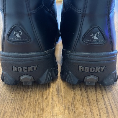 VINTAGE ROCKY Tactical Work Boots Men display picture 2
