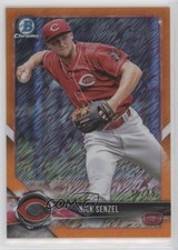 2018 Bowman Chrome Prospects Orange Shimmer Refractor 25/25 Nick Senzel 0rf
