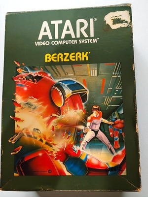 Atari 2600 Berzerk CX2650 Green Box 1982 Factory Sealed New Vintage Game
