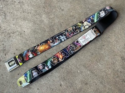 STAR WARS Seatbelt BELT by BUCKLE-DOWN Characters 23 to 47 inch Adjustable