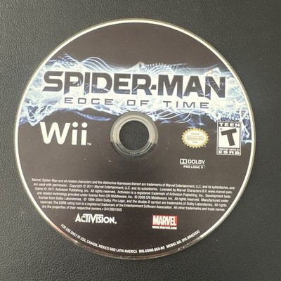 Spider-Man: Edge of Time (Nintendo Wii)  Disc Only! FREE SHIPPING  (G)