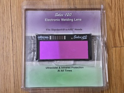 Solex 120 Sellstorm Electric Welding Lens (NOS)  Vintage - Made In USA!