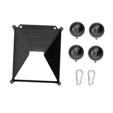 Starlink Mini Mount Suction Cup Car Mount with Protective Silicone Cover & 