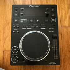 Pioneer CDJ-350 DJ CD/MP3 Player USB Master Tempo Pitch Control Black