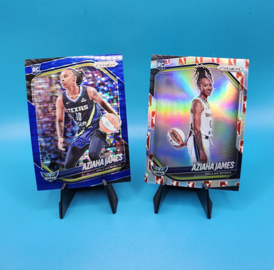 WNBA Aziaha James  Wings Rookie 16 Different Color Cards Prizm/Select