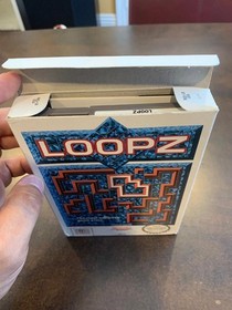Loopz Nintendo NES CIB Complete