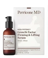 Perricone High Potency Growth Factor Firming & Lifting Serum Full Size 2 Oz New