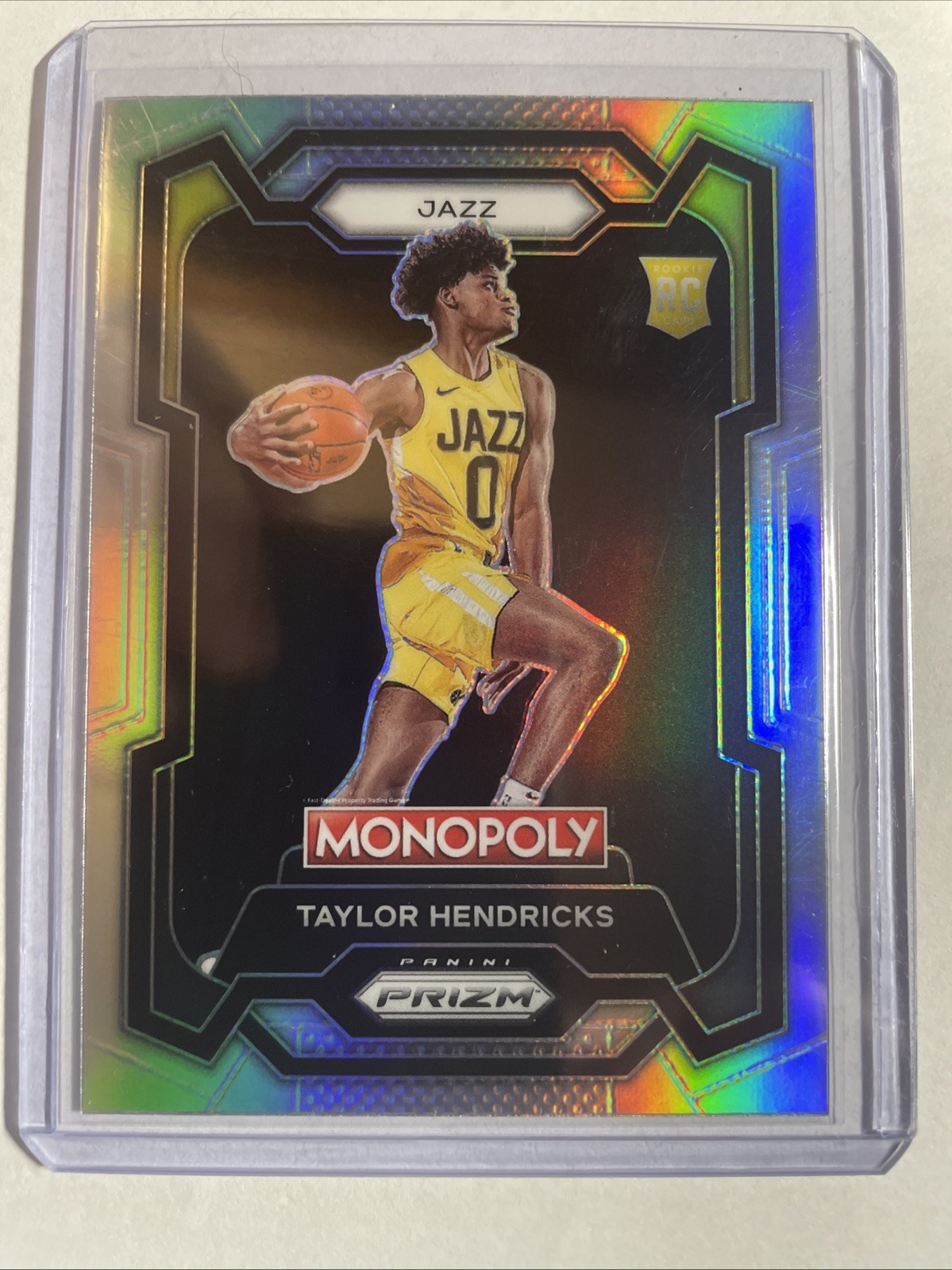 2023-24 Panini Prizm Monopoly - Taylor Hendricks #86 Silver Prizm (RC)