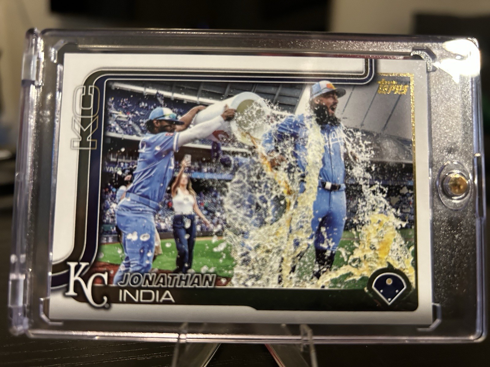 2025 Topps Update #US175 Jonathan India Golden Mirror Variations