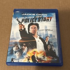 New Police Story (Blu-ray, 2004) Jackie Chan Action Movie RARE OOP