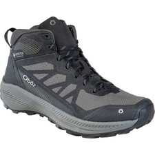 Oboz Katabatic LT Mid GTX Men's Hiking Boots, Black Sea, M12