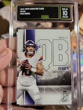 2024 Topps Signature Class Bo Nix #100 Rookie