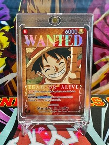 Luffy Wanted Card | eBay