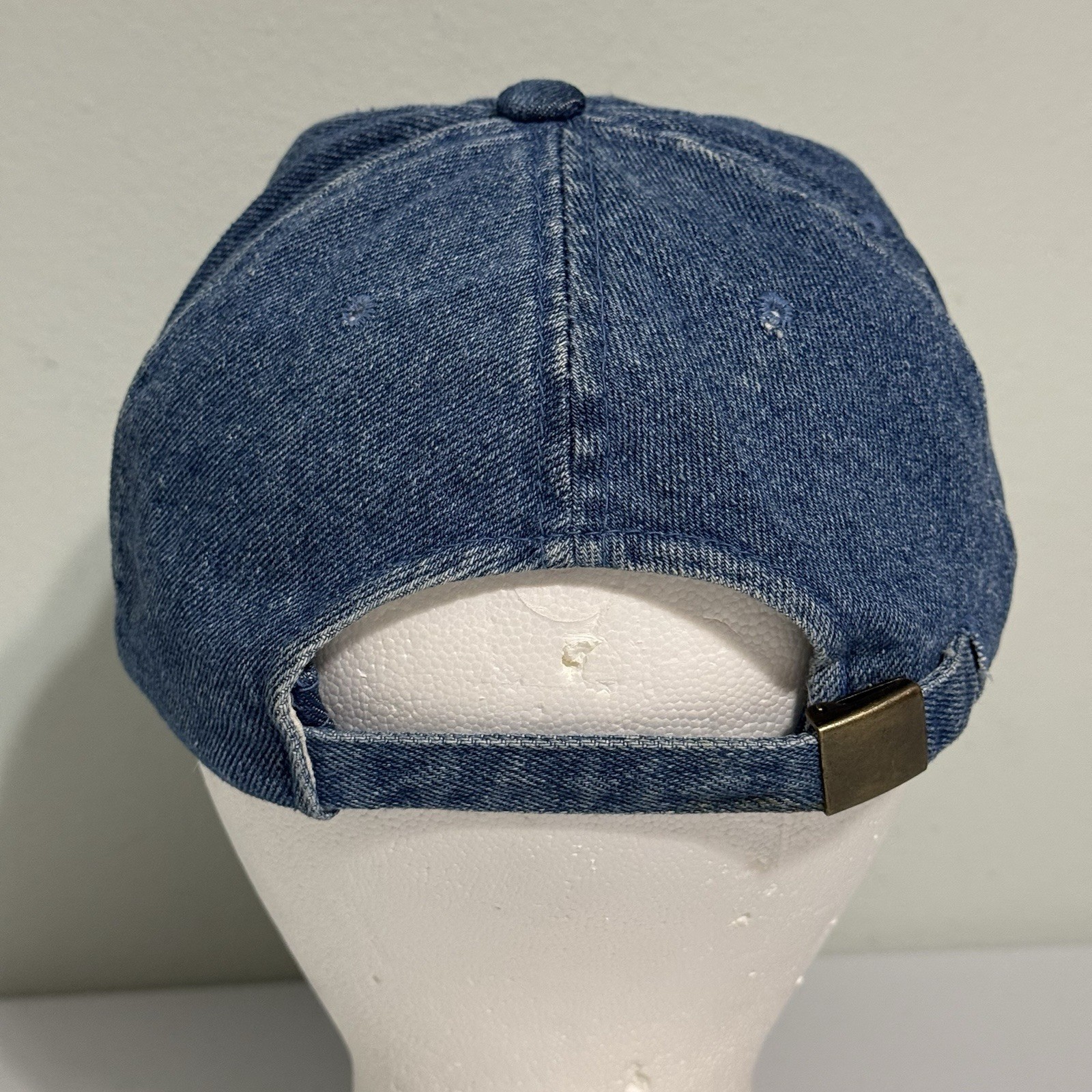 Bugle Boy denim Strapback Cap Hat Adjustable - image 3
