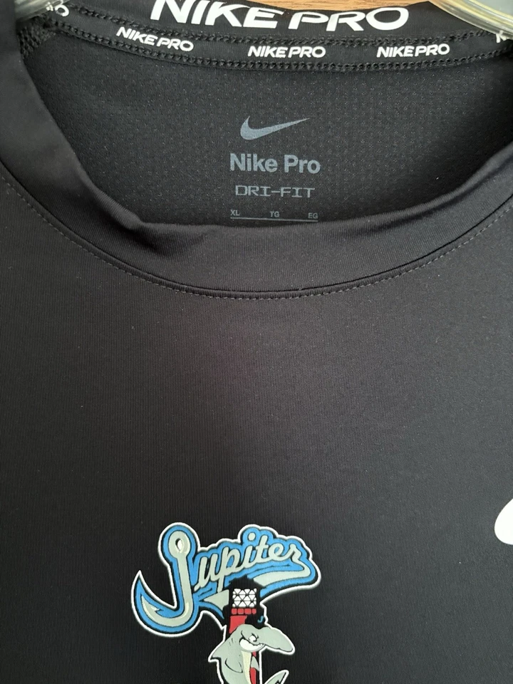 Camisa Nike Pro Jupiter Hammerheads Béisbol Triple A Equipo Emitida Talla XL Foto 2 de 4