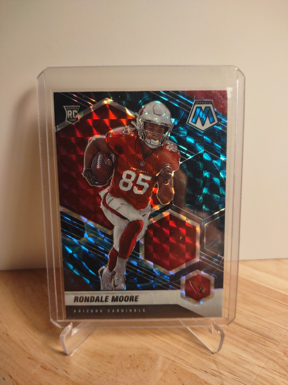 2021 Mosaic Rondale Moore RC Prizm Genesis Rookie #317 Cardinals