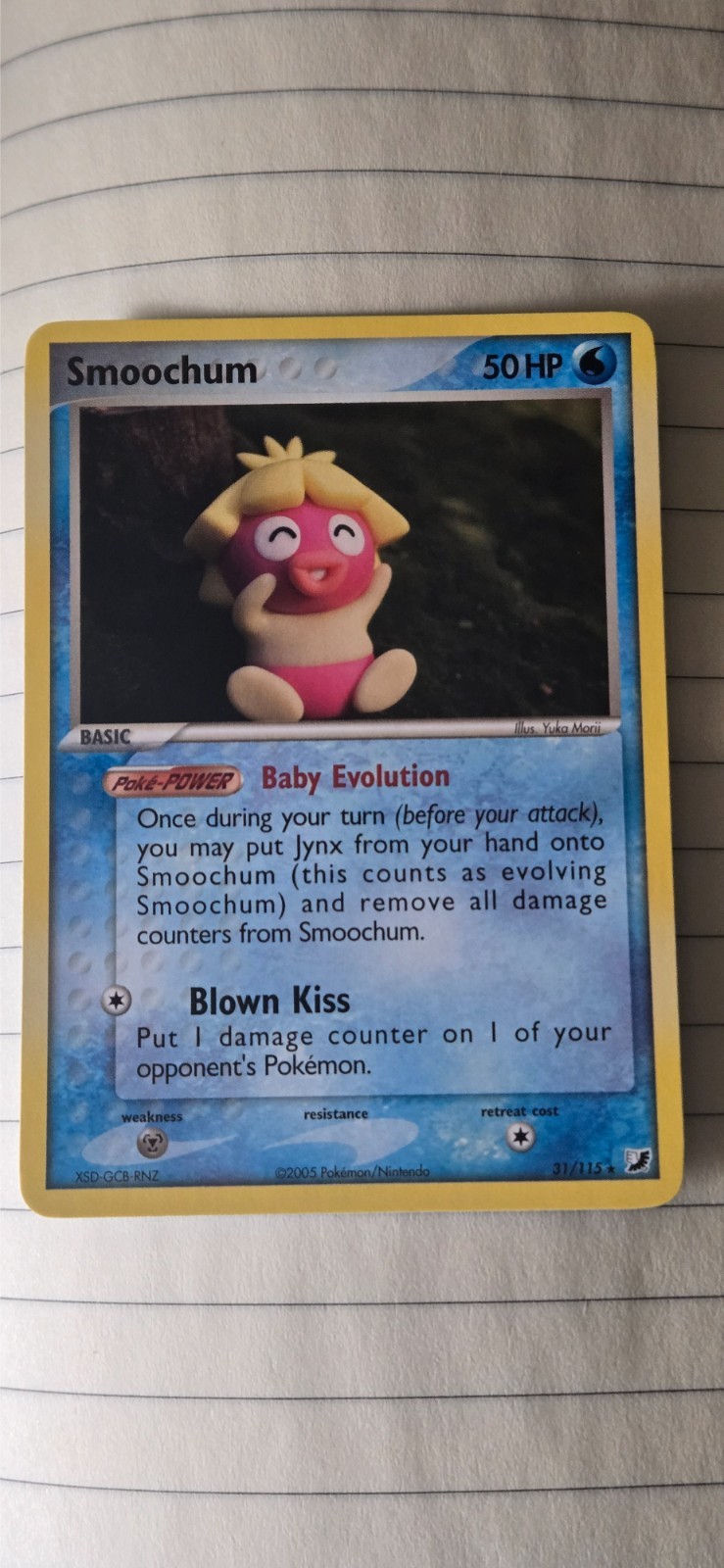 Smoochum 31/115 Unseen Forces Regular - Pokemon TCG - Near Mint 