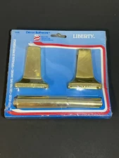 Vintage NEW - Liberty Decor Bathware TOILET PAPER HOLDER Polished Brass Gold