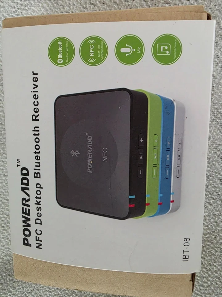 Receptor Bluetooth de escritorio POWERADD NFC, envío gratuito Foto 2 de 2