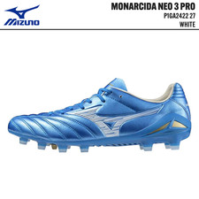 Mizuno MONARCIDA NEO 3 PRO P1GA242227 White Soccer Cleats Japan