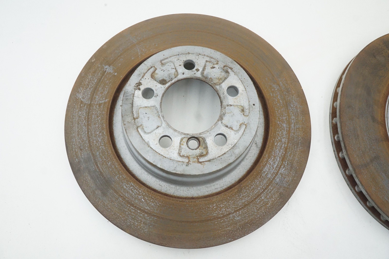 Set Front Left Right Disc Brake Rotor OEM 34110148585 Rolls Royce Phantom Vii 06