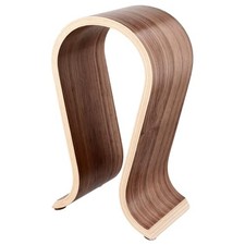 Wood Headphone Stand - Headset Holder, Arch Bridge Design - Universal