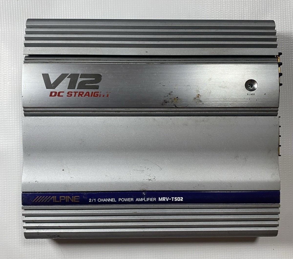 ALPINE V12アンプセット 2000W ALPINE V12アンプセット 2000W Alpine V12 Amplifier 2/1 Channel Mrv