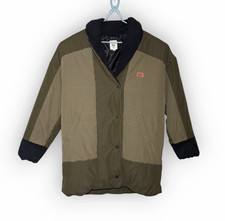 Giacca cappotto uomo Billabong imbottito verde taglia small ottime condizioni surf sci skater