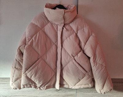 Winterjacke United Colors of Benetton Damen Steppjacke rosa Gr. M