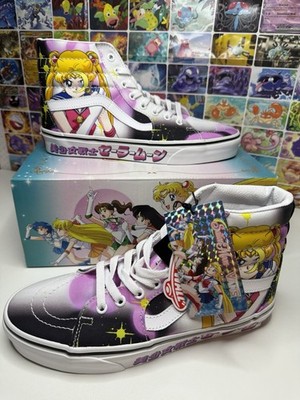 Vans x Sailor Moon SK8-Hi Pretty Guardians Sailor Moon Anime Sneakers Women s 9