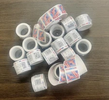 New 10 rolls of 100 USPS - Postage Free Ship!!-1000 PCS-Discount Multiples!