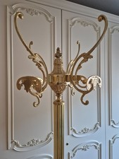 Kleiderständer Garderobenständer Barock Messing Gold Vintage