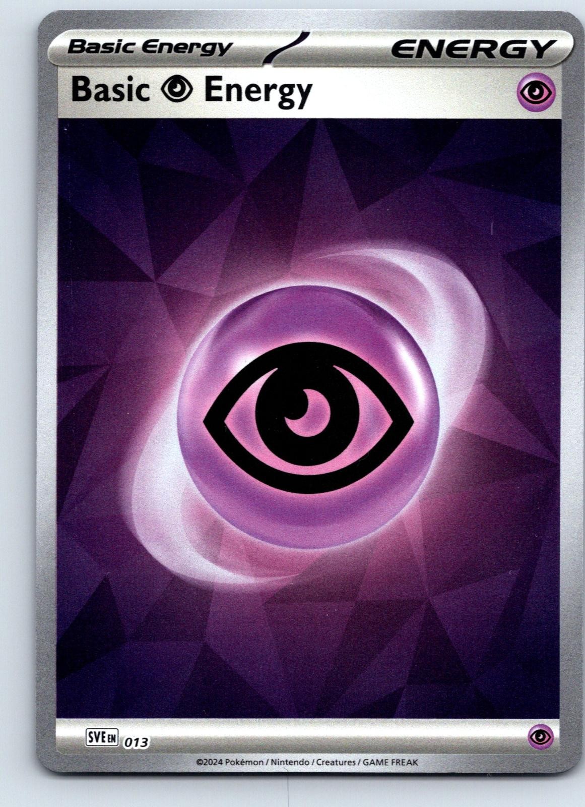 BASIC PSYCHIC ENERGY 013 SCARLET & VIOLET ENERGIES POKEMON HOLO
