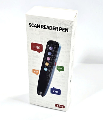 Scan Reader Pen 3 Pro Translator AS1503 Multi Language Lesestift Übersetzung