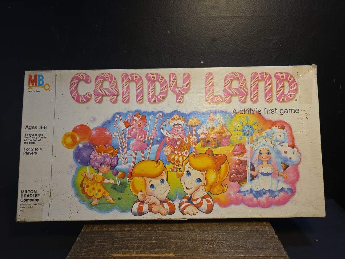 Vintage 1984 Candy Land Board Game Milton Bradley 100% Complete | eBay