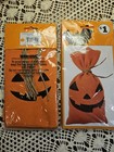 NEW Halloween Jack-o-Lantern 4x8 Canvas Trick-or-Treat Gift Bags — photo 1