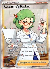 Roseanne's Backup (Full Art) 172/172 SWSH09: Brilliant Stars Ultra Rare NM