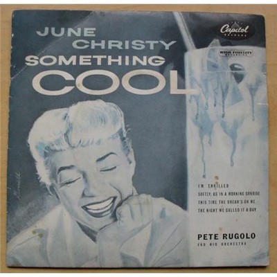 JUNE CHRISTY SOMETHING COOL EP EARLY 1960'S (CREASE ON COVER) UK