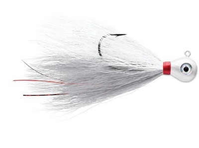 VMC BKJ BKJ18-SD Bucktail Jig, Sinking 1/8 oz, #6 Hook, Shad, 2pk G30