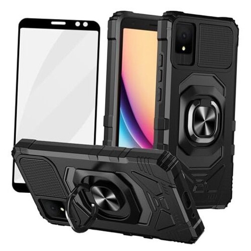 for TCL K24 T434D Phone Case, TCL 50 LE Phone Case with Screen Protector, - Picture 1 of 7