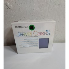 Memorex Slim Color CD Jewel Cases 10 Pack Multi-Color New in Box Retro Y2K