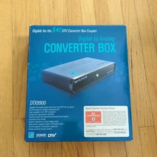 Digital Stream DTX9900 D Digital To Analog TV Converter Box Dolby HDTV 